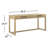 Bennett Solid Wood Base Writing Desk