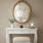 14x29.5 inches Diameter Smoky Agate Slice Table Lamp (Marble Base)