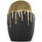 Patrich Ceramic Abstract Decorative Vase with Abstract Gold Melting Drips-304632352-304632353