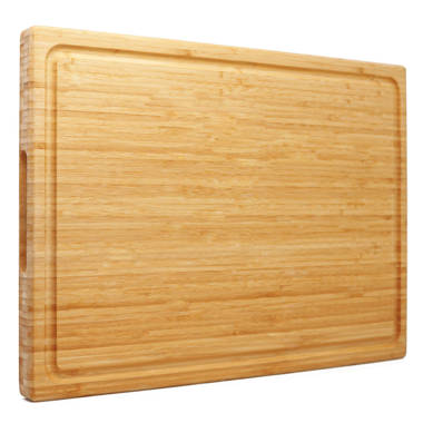 Lynicon Bamboo Stovetop Cover & Countertop Cutting Board with
