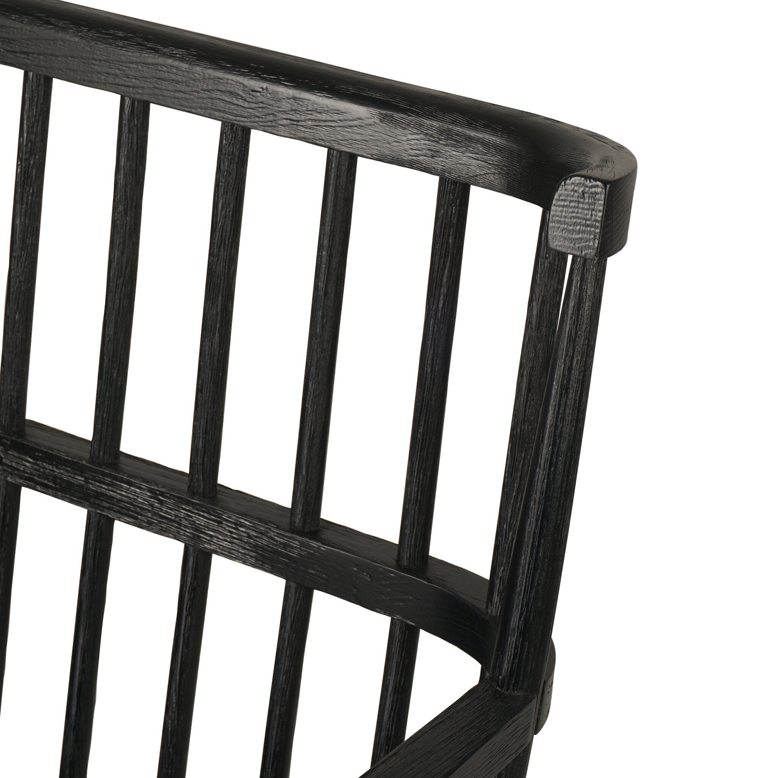 Gleaves Bench, Matte Black
