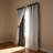Double Layer Indoor Curtains Set - Sheer & Blackout Room Darkening Panels With Grommet Top, Energy Efficient, 2-Pack-802587225-802587231