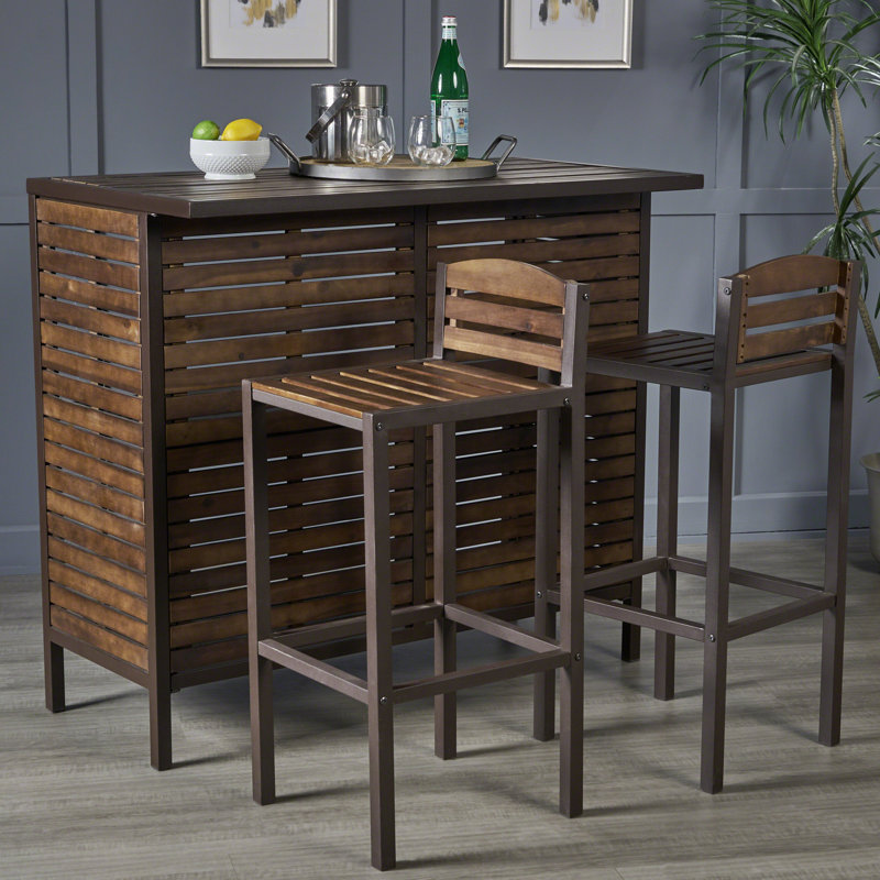 Bar avec rangement pour bouteilles de vin Uttoxeter