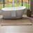 Wagnon Plush Memory Foam Stain/Fade Resistant Non-Slip Machine Washable Bath Mat-1501094356-1501094359