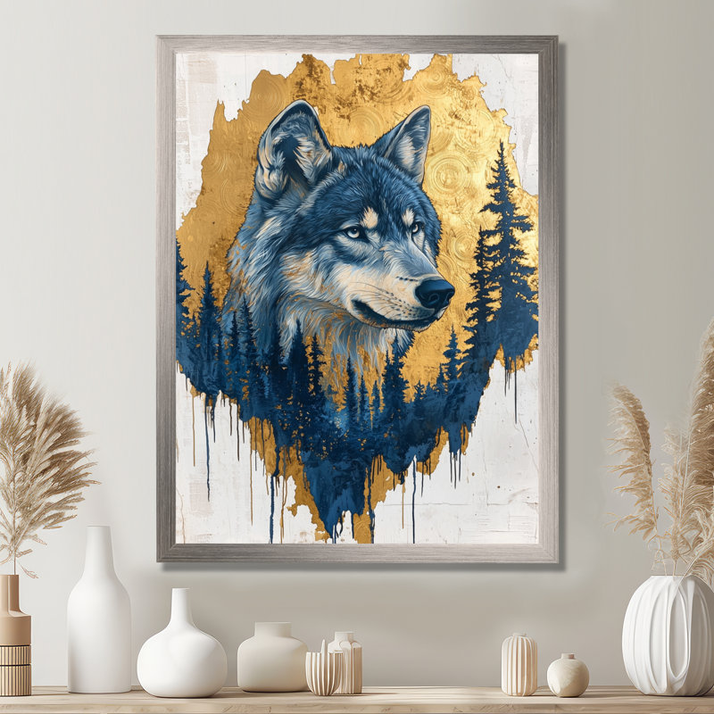 Graice - Animals Canvas Prints, Argent argent, H 20 po x l 12 po, Reproduction encadrée d'une seule photo