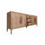Buffet 3 tiroirs Julaine, gris naturel
