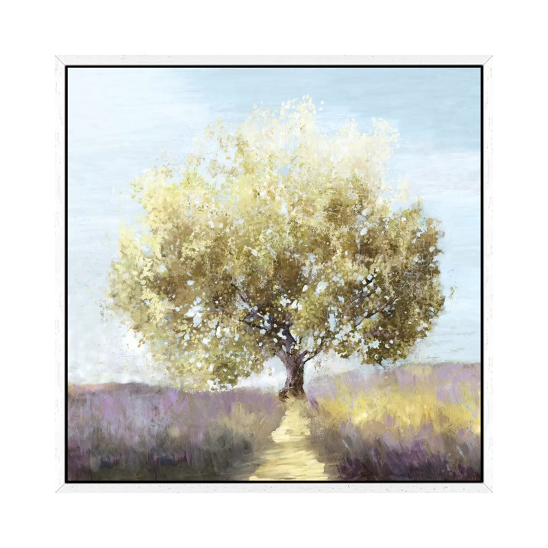 Province by Allison Pearce - Painting on Canvas, White Framed Canvas, 66.04 cm H x 66.04 cm W