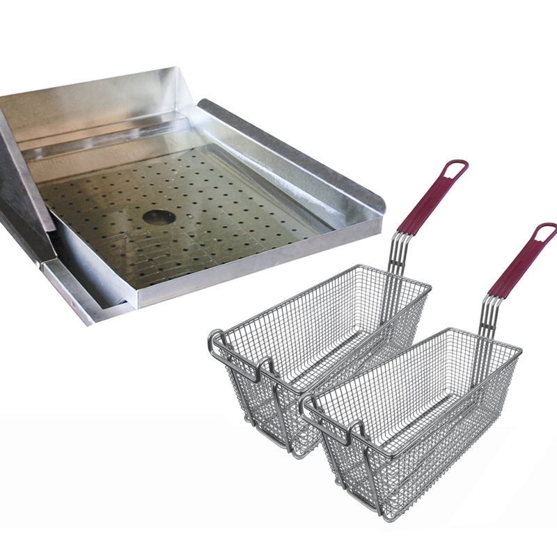 Ensemble d’accessoires de friteuse à friteuse profonds cal
