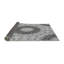 Tapis gris/blanc tissé à la machine-990583494