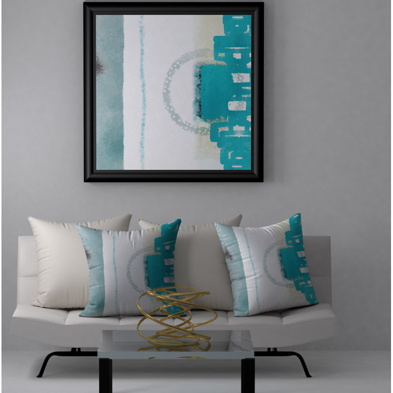 Housse de coussin carrée/insert, 20 po X 20 po