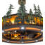 Tall Pines LED Downrod Ceiling Fan