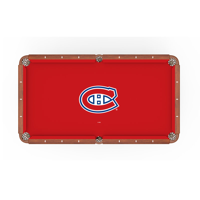 Chiffon pour table de billard NHL, 96 po, Montreal Canadiens