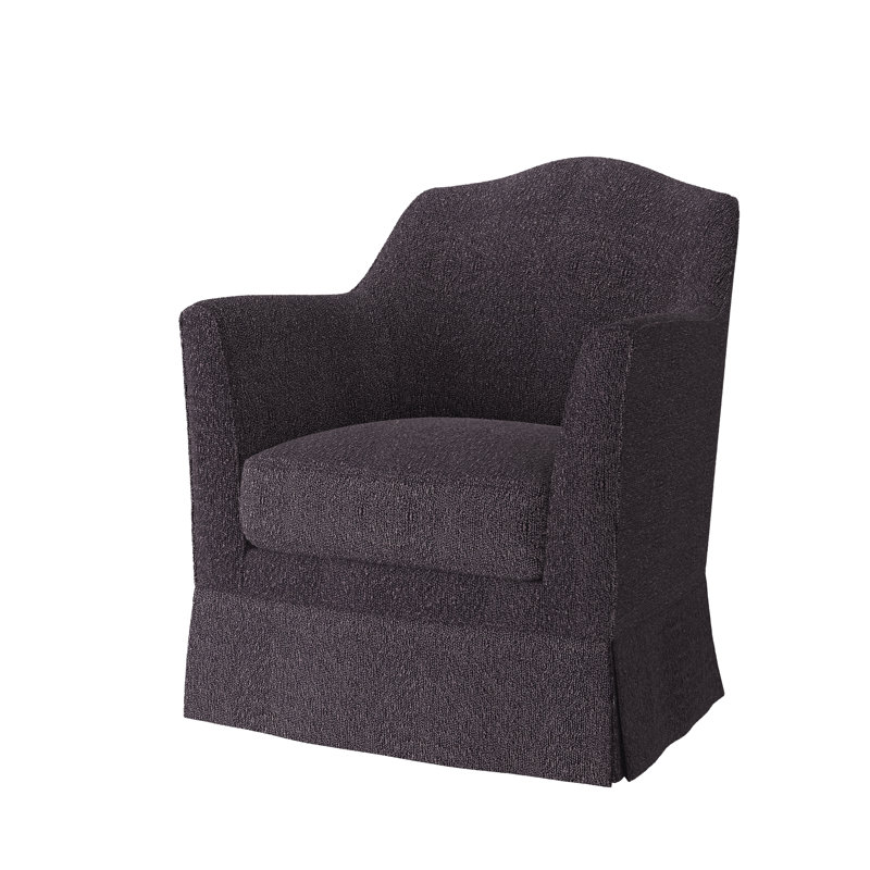 Claud Accent Chair, Rise Charcoal (Performance fabric) 1357-95