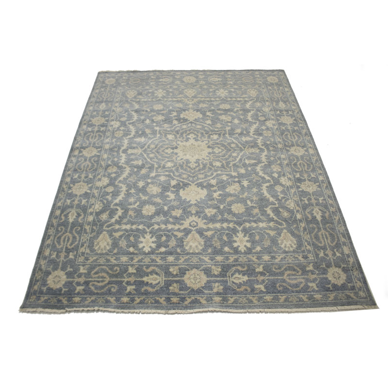 Eryk Wool Floral Indoor Rug