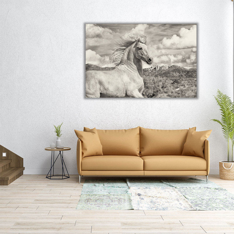 Free to Run - reproduction d'art sur toile, H 32 po x l 48 po