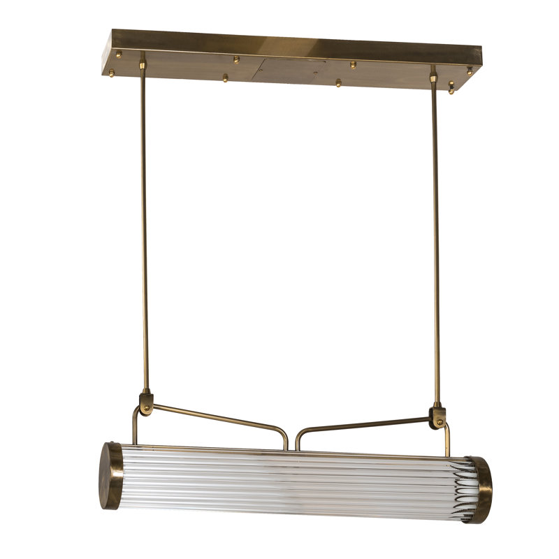 - Light Brass LED Kitchen Island Pendant