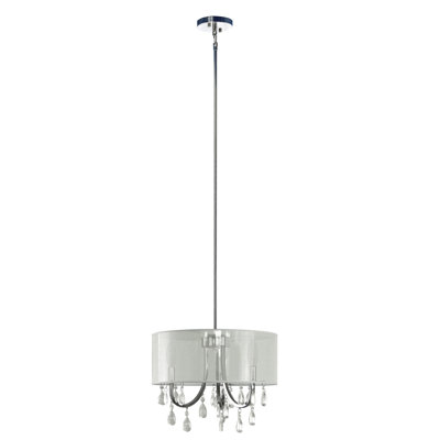 Luminaire suspendu tambour 3 lumières Devon