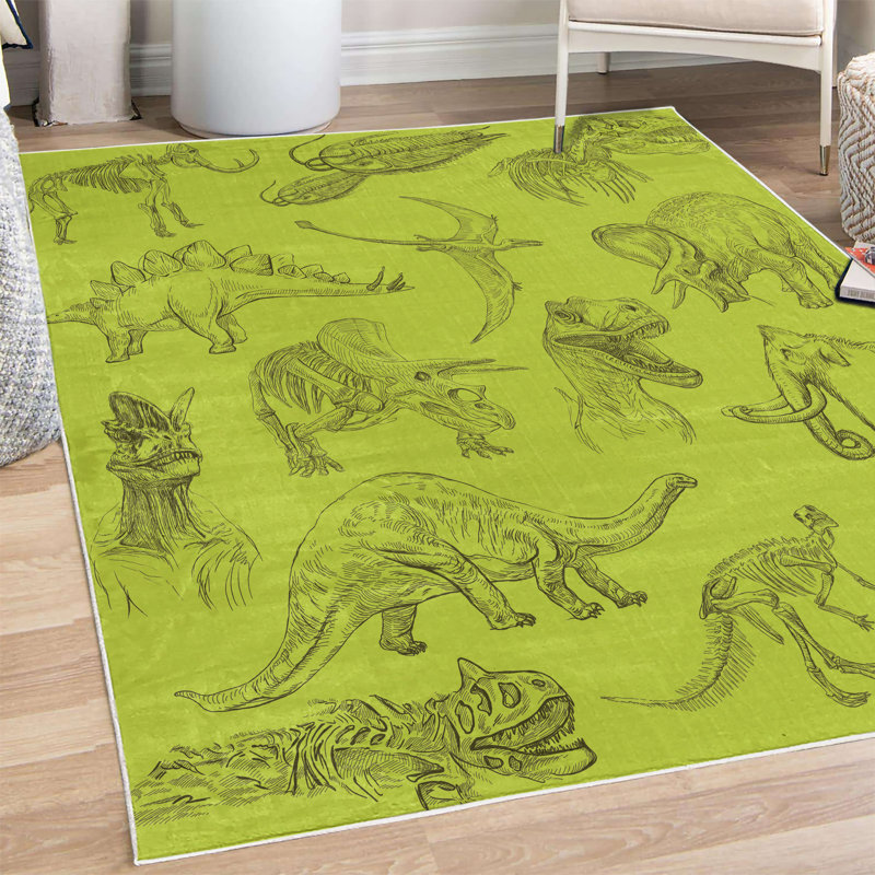 Tapis décoratif Cedarcliffe, Rectangle 4 pi x 5 pi 5 po