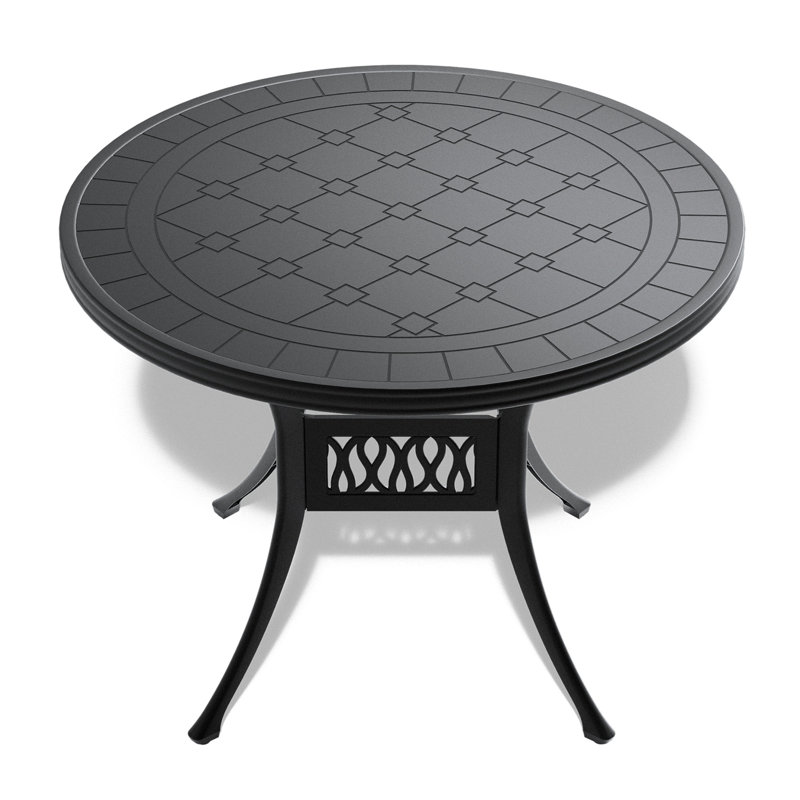 Aluminum Patio Dining Table