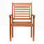 Chaise de patio empilable Rafael