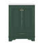 Meuble-lavabo 24 po avec lavabo en céramique, armoire de rangement autoportante moderne avec poignées et portes à fermeture silencieuse-2004746375
