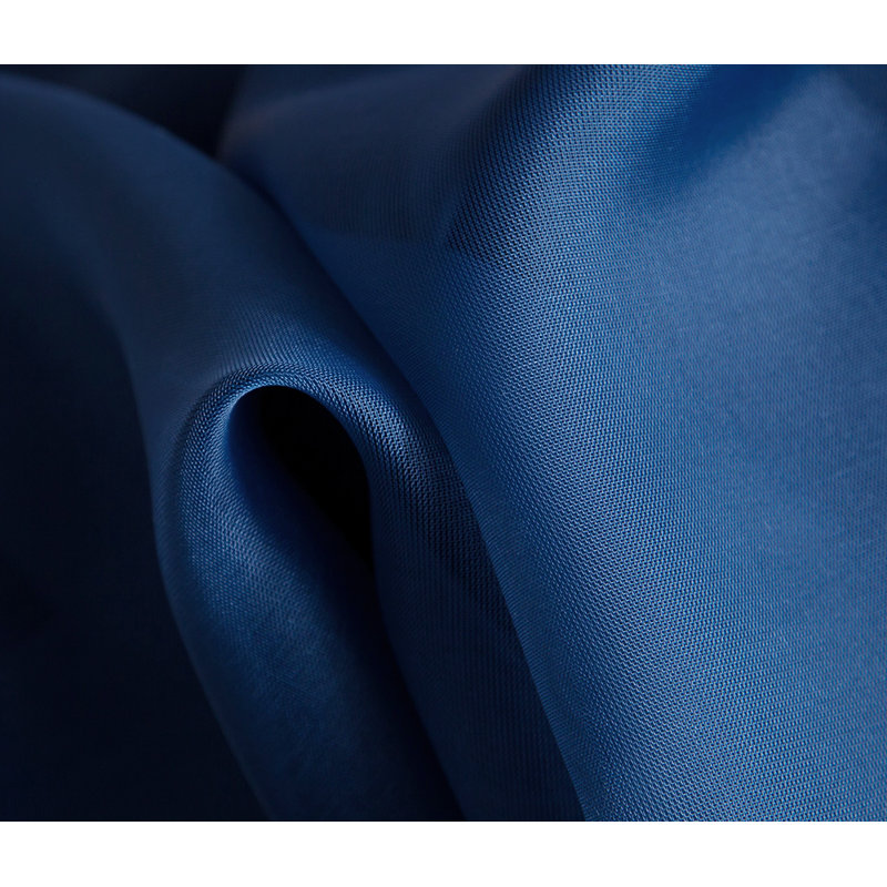 Daxin Sheer Voile Rod Pocket Curtain Panels, Navy Blue, 54" W x 54" L