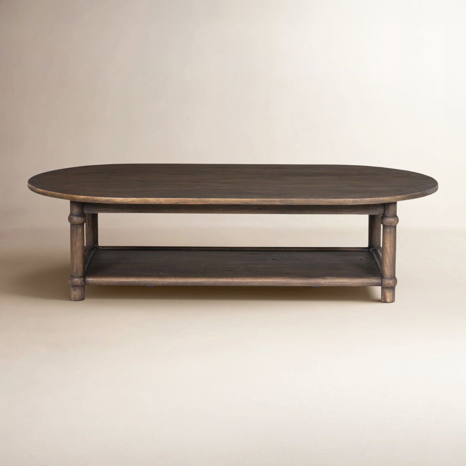 Charnes 65" Coffee Table, Antique Belgium Bleach