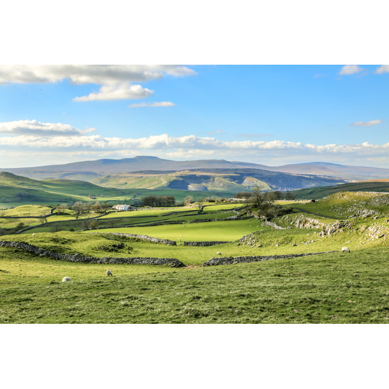 Beautiful Yorkshire Dales - Photographie sur toile tendue, L 12 po x H 8 po