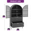  Vitrine de rangement 65 po
