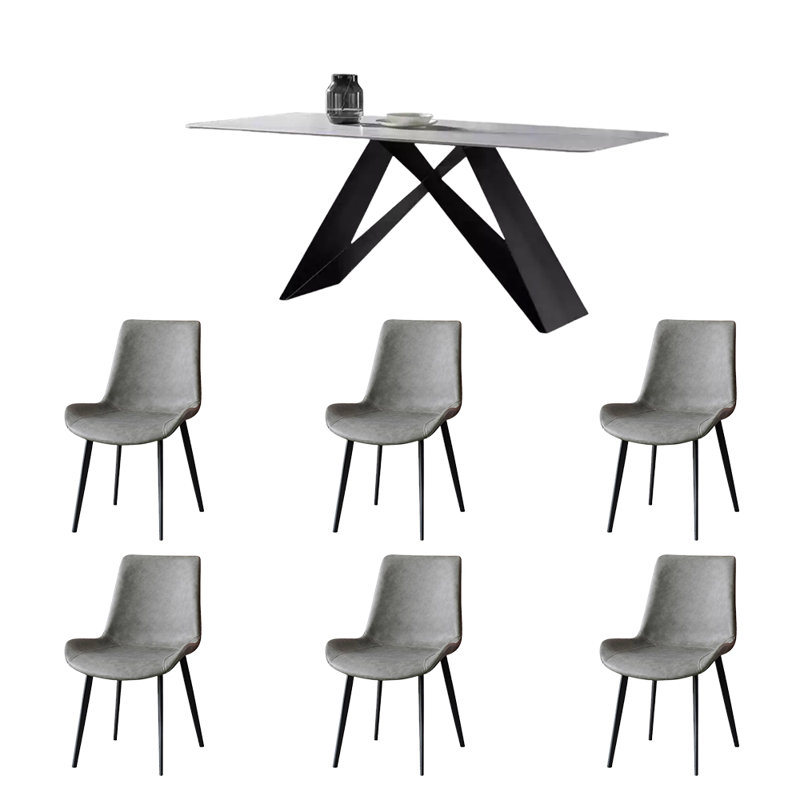 Ensemble de salle à manger Maisonet, H 29,5 po x L 70,8 po x l 35,4 po