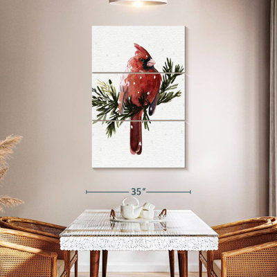 Brampt Cardinal With Snow I