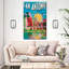 San Antonio The Alamo City, reproduction d'art sur toile-92833413