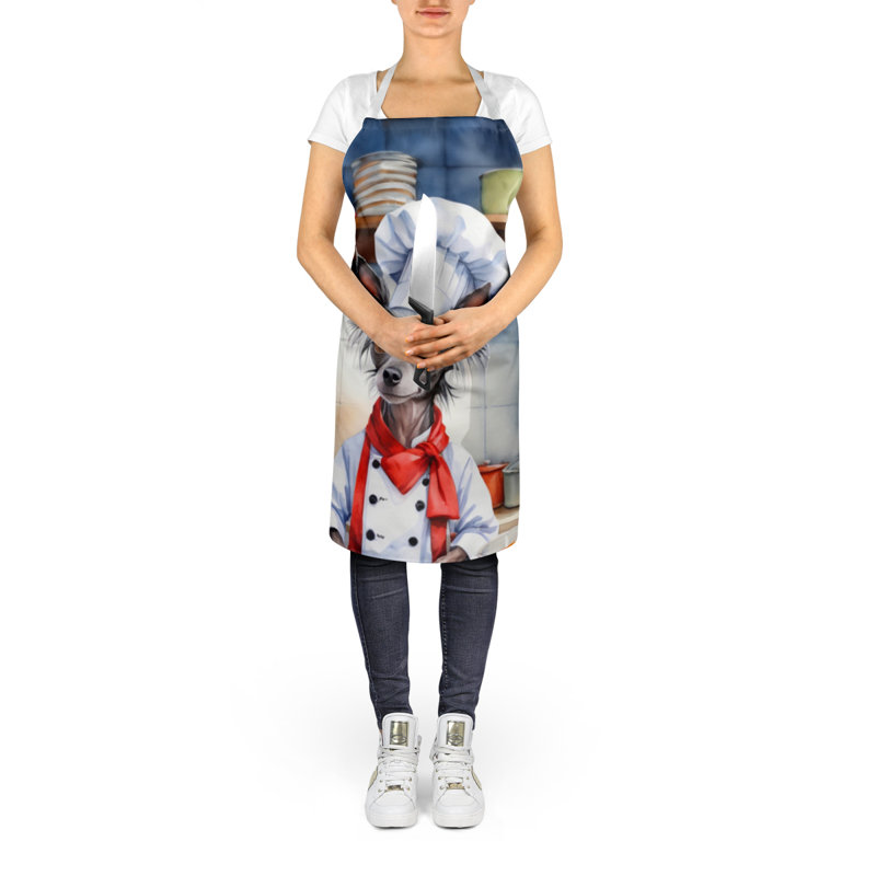 No Pattern Bib Apron