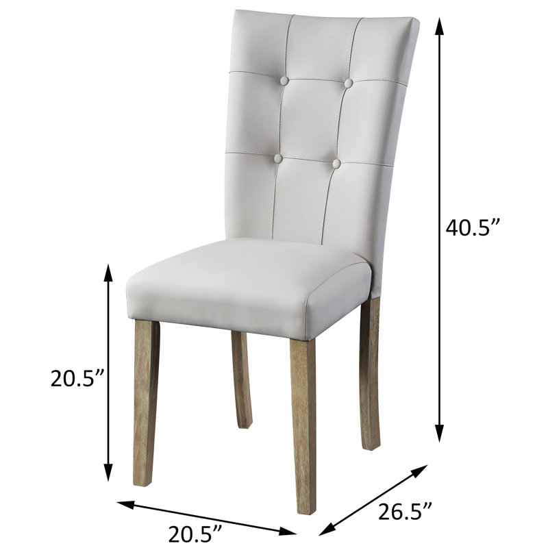 De 2 chaises d'appoint à dossier gris et chêne - Élégant siège de salle à manger contemporain avec base en similicuir et pieds en bois