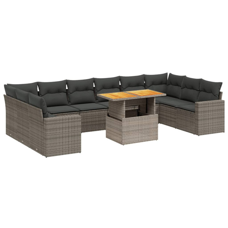 Ensemble de canapé de jardin Vidaxl