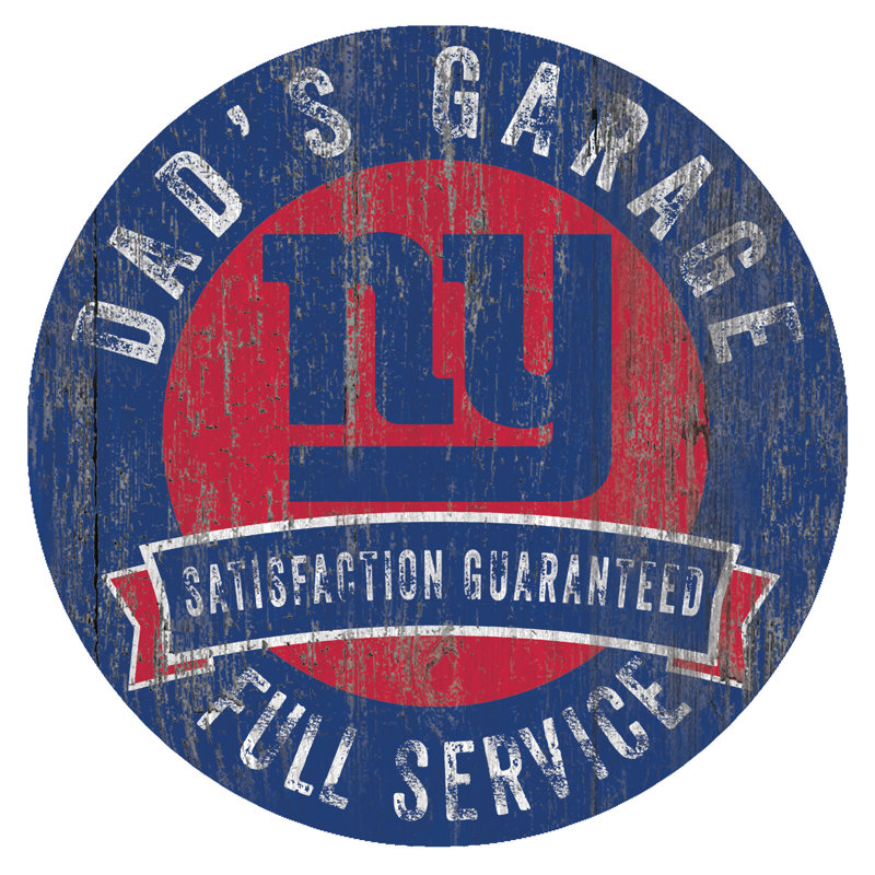 Décoration murale NFL Dad's Garage, Giants de New York