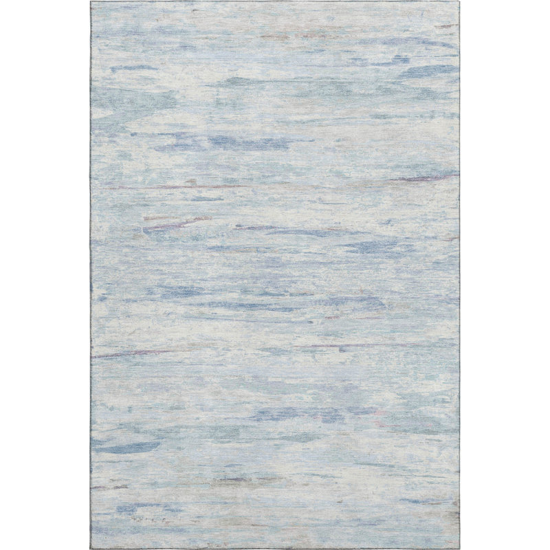 Premium Machine Washable Pirtle AMF1985 Abstract Rug, Rectangle 3' x 5'