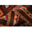 Tapis en laine, tapis de couloir 3,1 x 14,5 pi, tapis tendance, tapis rétro, tapis turcs, tapis de luxe bruns