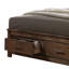 Grand lit standard avec rangement Cassandra