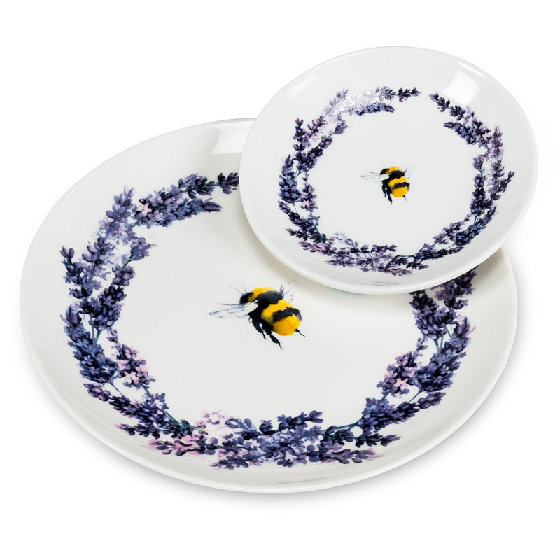 Bibelot lavande avec abeilles