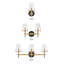 Marten 1-Light Two-Tone Bath Vanity Wall Sconce