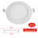 Led Recessed Ceiling Thin Slim Panel 9W Warm White 3500K-Set Of 4