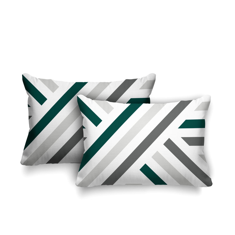  Coussin décoratif intérieur / extérieur sans ajout décoratif, Émeraude