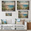 Seaside Tropical View I - Fenêtres côtières sur bois-167167064