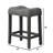 5 Piece Transitional Counter Dining Set, 36-inch Square Dining Table with 4 Tufted Counter Height Stools-1038724559-1038724553