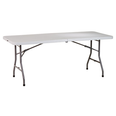 Table pliante rectangulaire en plastique Hathcock