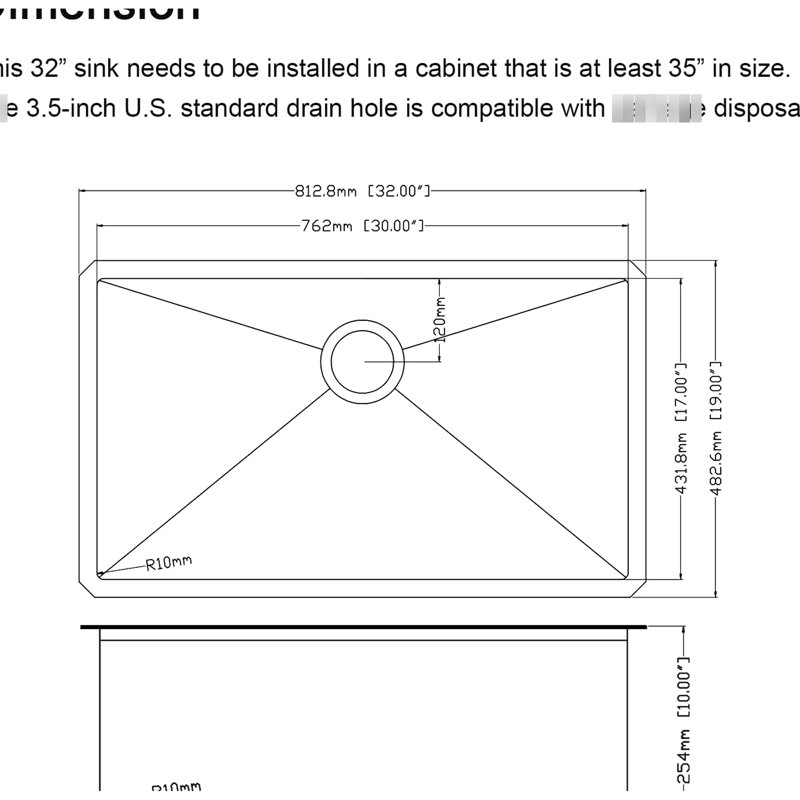 32 Inch Undermount Kitchen Sink In Gunmetal Black, 16 Gauge Stainless Steel, 10 Deep, Workstation With Switchable Work - Mode, X Shaped Drainage Black Steel Sink, Gauge, Multi Function Track, R10