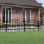 Meyerwood Black Metal Fence Panels Included-1996559074