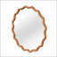 Miroir décoratif brun-jaunâtre 30 pouces-597646057-597646059