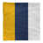 Gold/Navy Blue/White